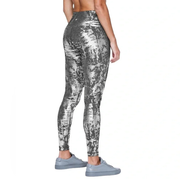 Lululemon Wunder Under Hi-Rise Tight Brindle Foil 28 W5BIHS Crinkle Heather 6 - Picture 7 of 11